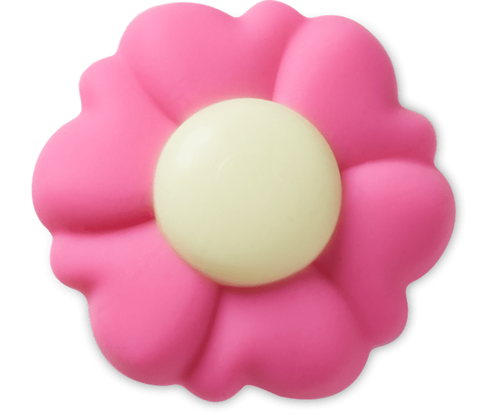  Джиббитс для кроксов Crocs Squishy Pink Flower Crocs