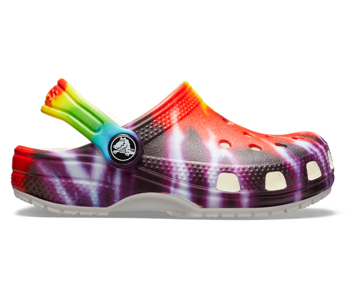 Детские Сабо Crocs Classic Tie-Dye Graphic Crocs