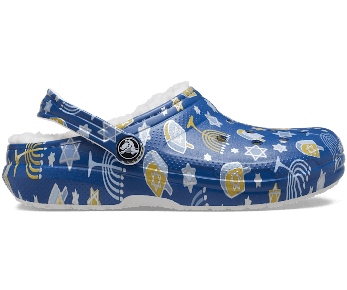 Детские Сабо Crocs Classic Lined Hanukkah Crocs