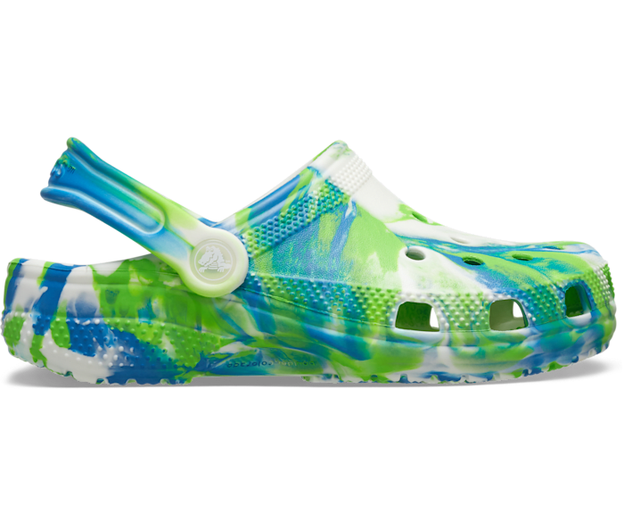 Детские Сабо Crocs Glow-in-the-Dark Marbled Crocs