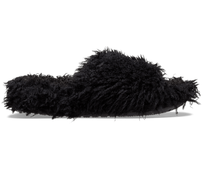 Унисекс Сандалии на плоской подошве Crocs Classic Shaggy Fur Slide Crocs