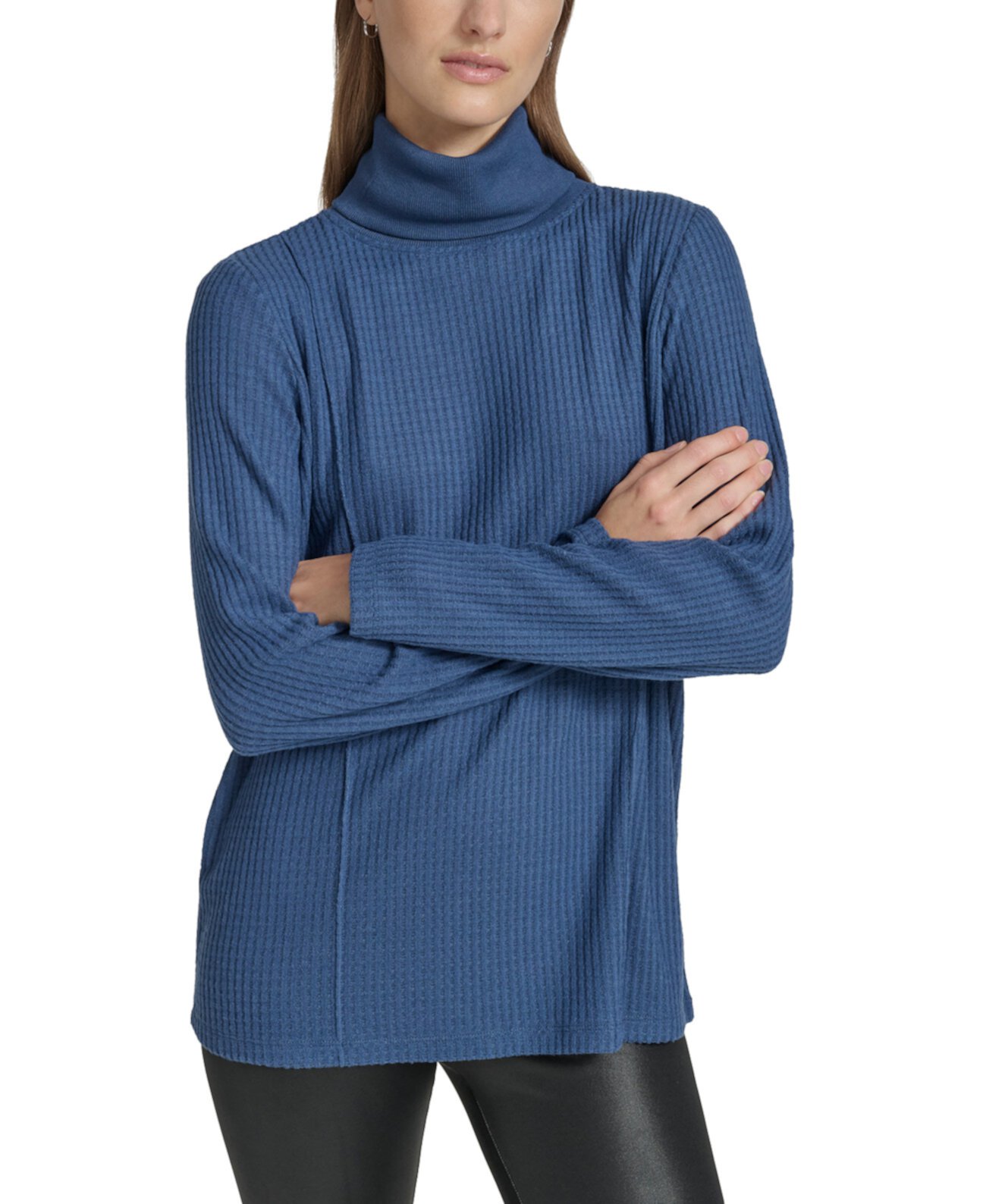 Женская Блузка Marc New York Waffle Turtleneck Tunic Marc New York