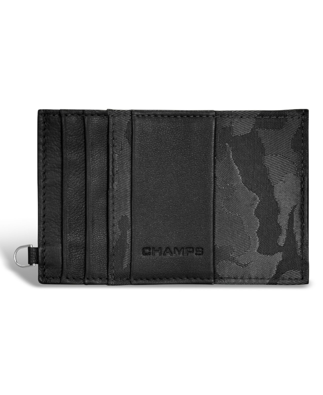 Кардхолдер CHAMPS Men's Camo Collection Leather Slim CHAMPS