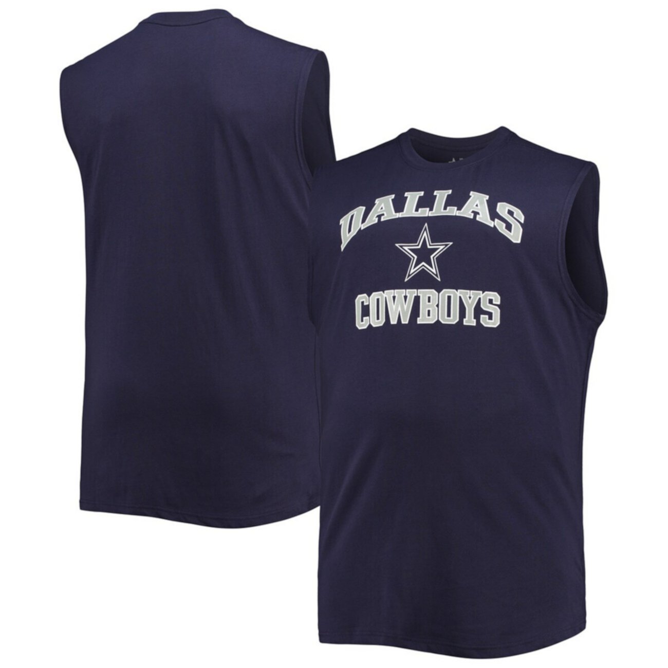 Мужская Джерси Profile Dallas Cowboys Big Tall Muscle Tank Top Profile