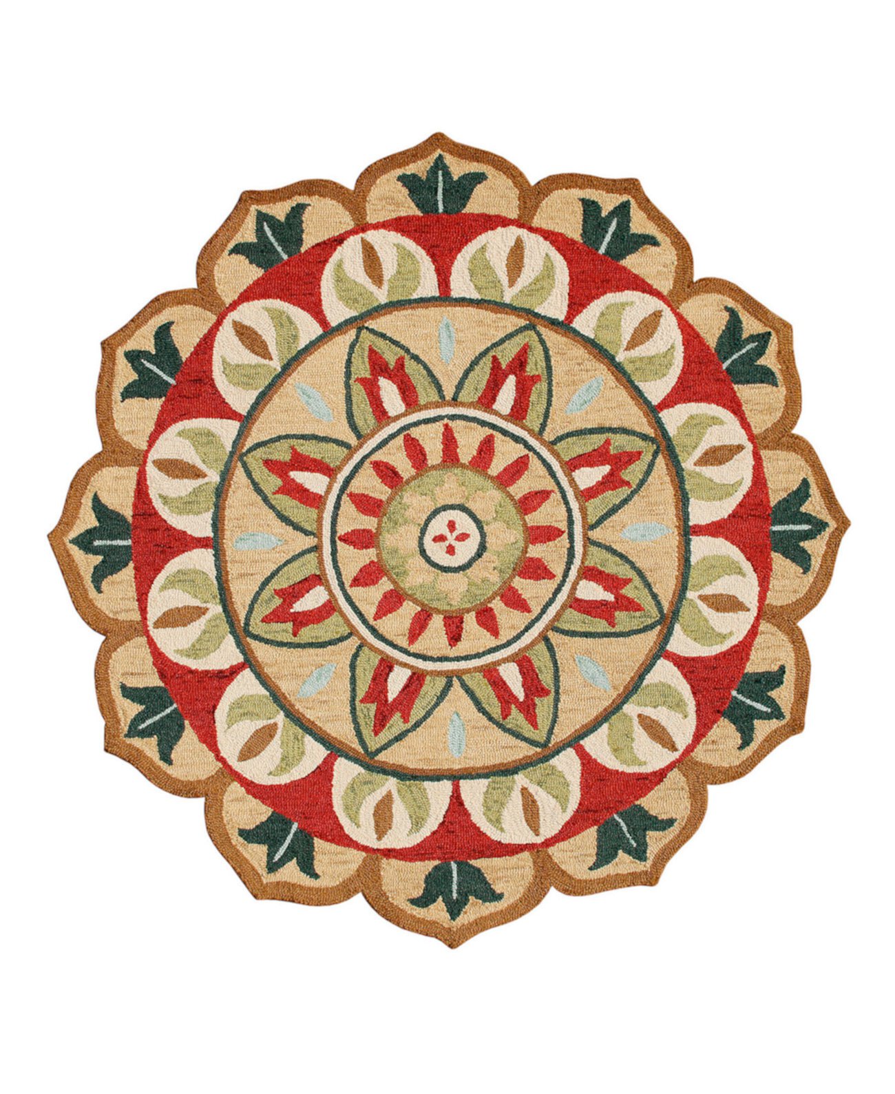 CLOSEOUT! Radiance RDNC-01 6' x 6' Round Area Rug LR Home