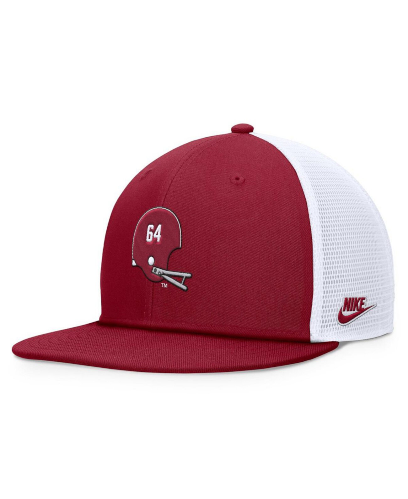 Мужская кепка с высокой короной и сетчатыми вставками Alabama Crimson Tide Legacy Pro Snapback Nike