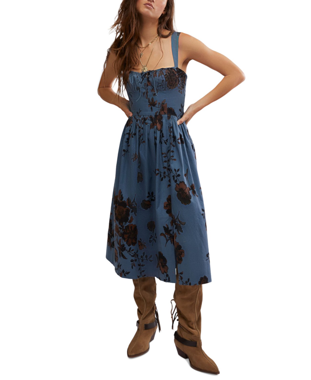 Женское Платье Free People Laters Baby Midi Free People