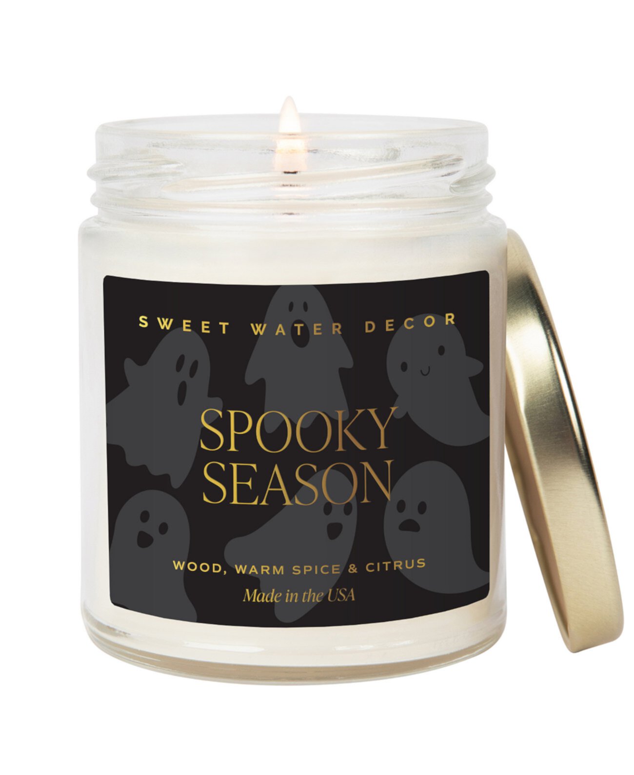 Spooky Season Candle, 9 oz. SWEET WATER DECOR