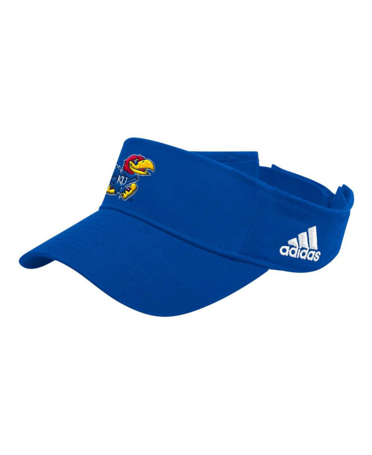 Бейсболка Adidas Men's Royal Kansas Jayhawks Locker Room Team Adjustable Visor Adidas