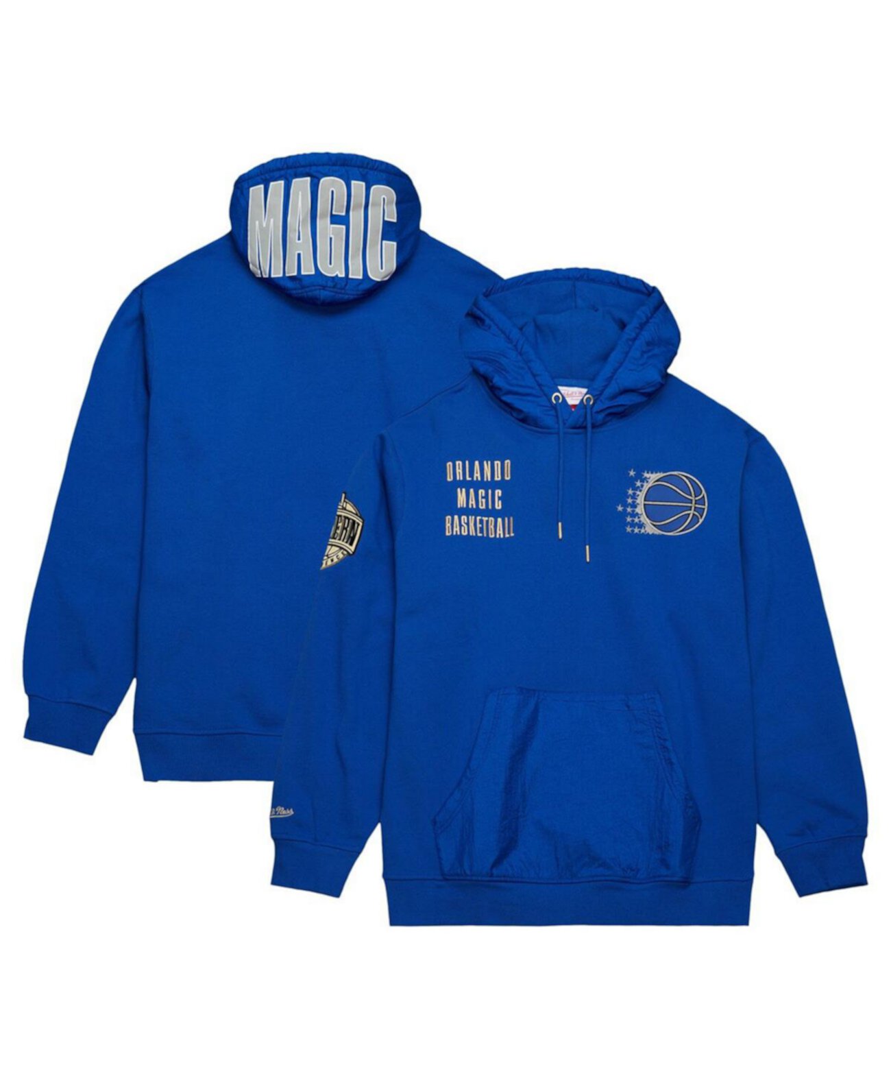 Мужское Худи Mitchell & Ness Orlando Magic Team OG 2.0 Винтажный Логотип Mitchell & Ness