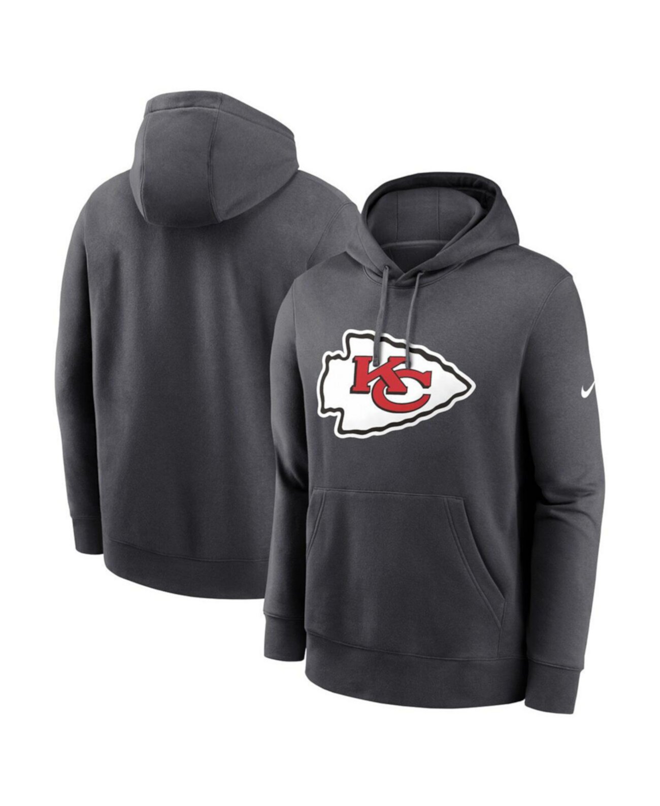 Мужское Худи Nike Kansas City Chiefs Club Logo Nike