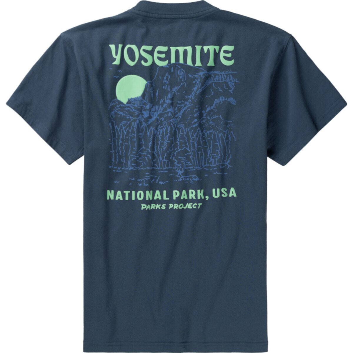 Унисекс Футболка Parks Project Yosemite Puff Print Parks Project