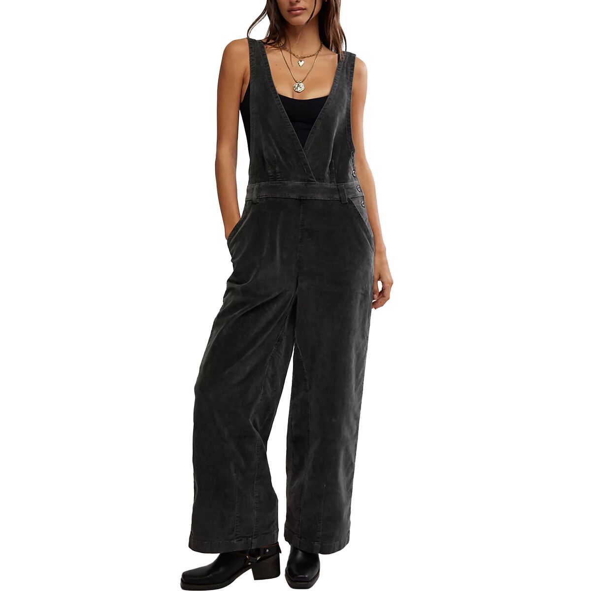 Женские Повседневные брюки Free People Mara Cord Overall Free People