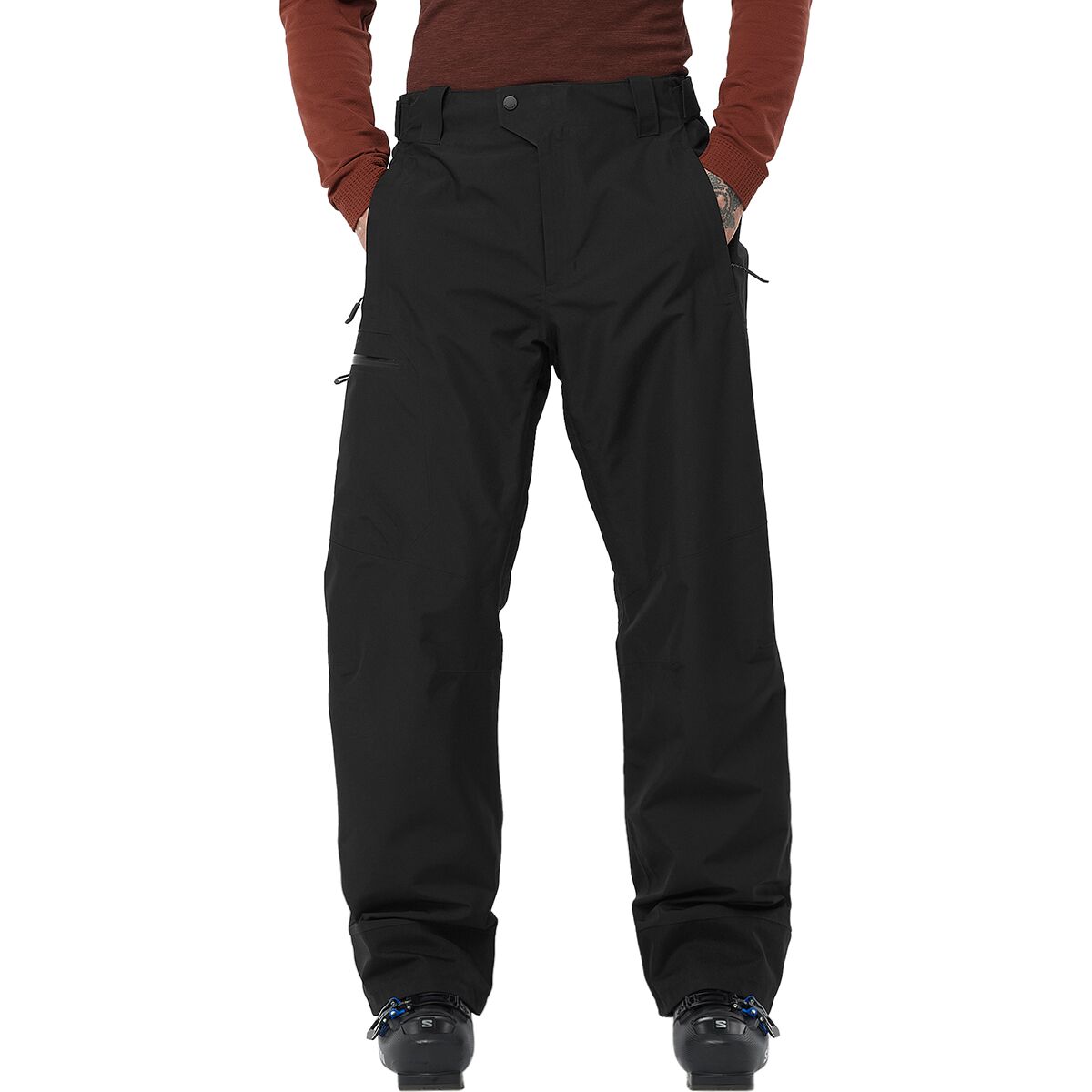 Мужские Брюки для лыж и сноуборда Salomon Charger GTX 2L Pant Salomon