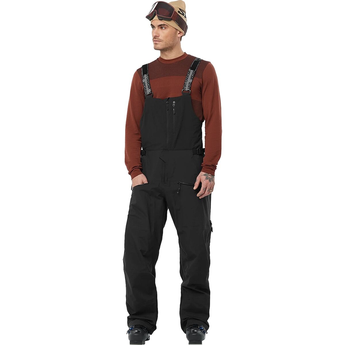 Мужские Брюки для лыж и сноуборда Salomon Absolute Bib Pant Salomon