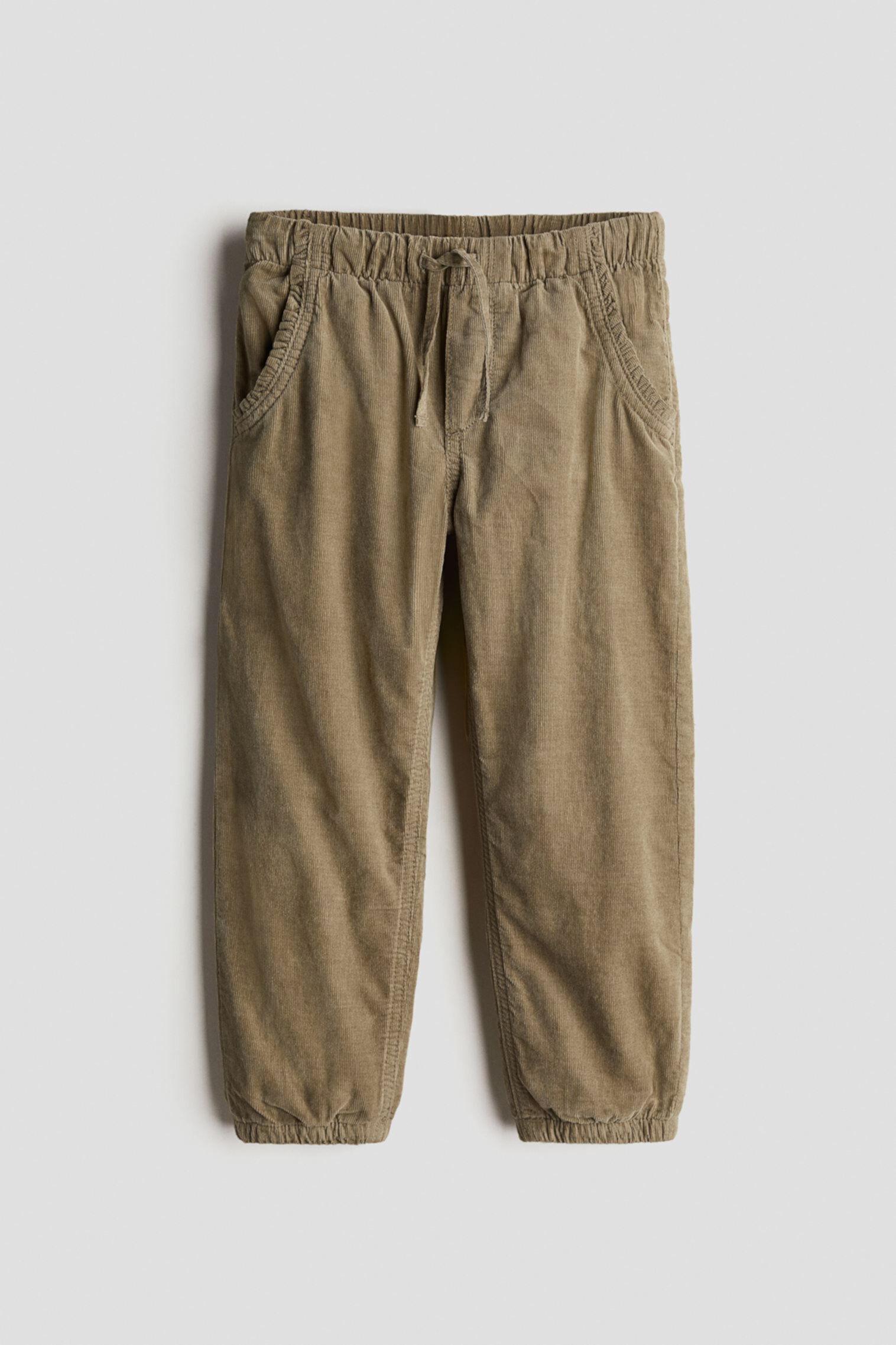 Cotton Corduroy Joggers H&M