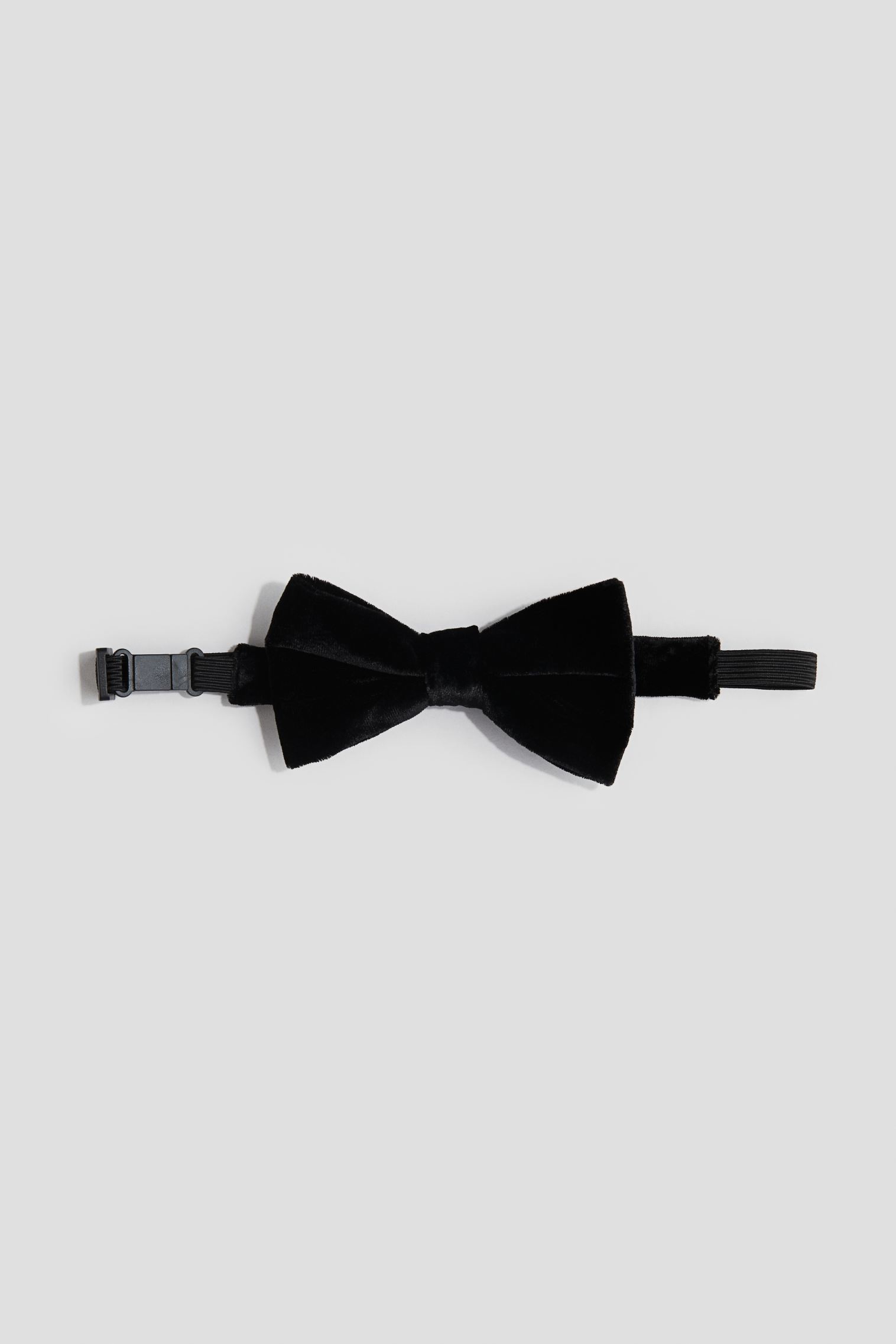 Галстук H&M Silk-Blend Velvet Bow Tie H&M