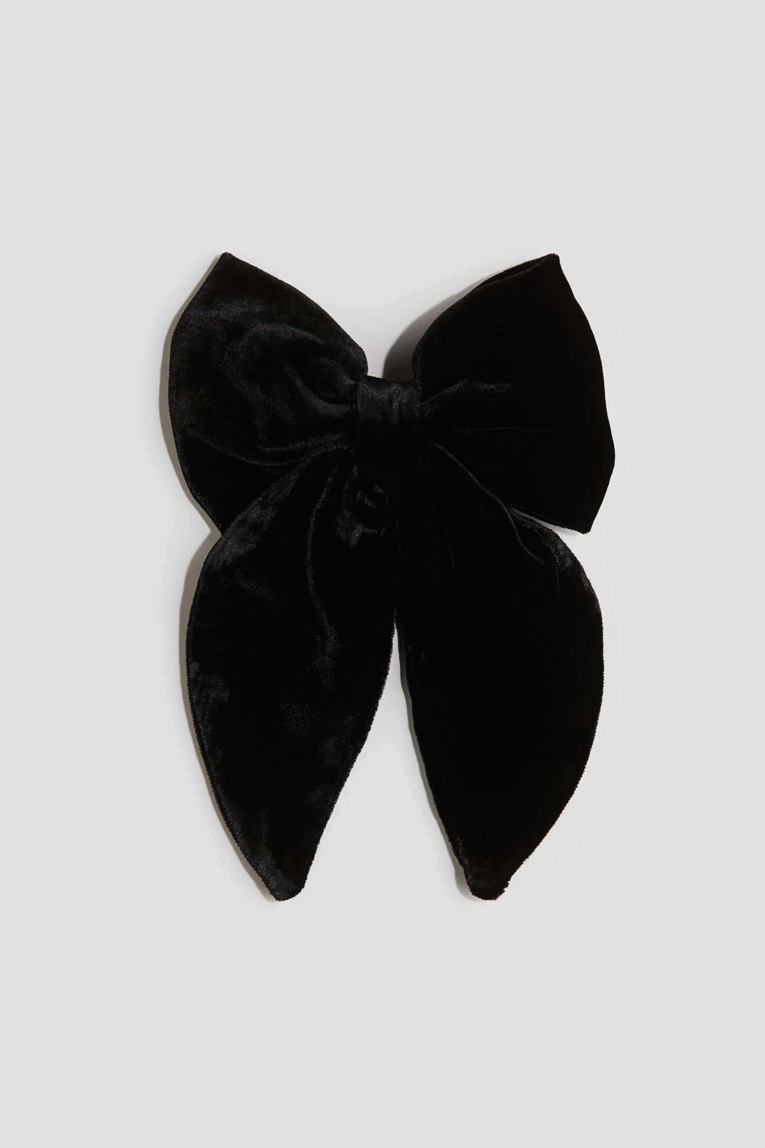 Bow-Decorated Velvet Hair Clip H&M