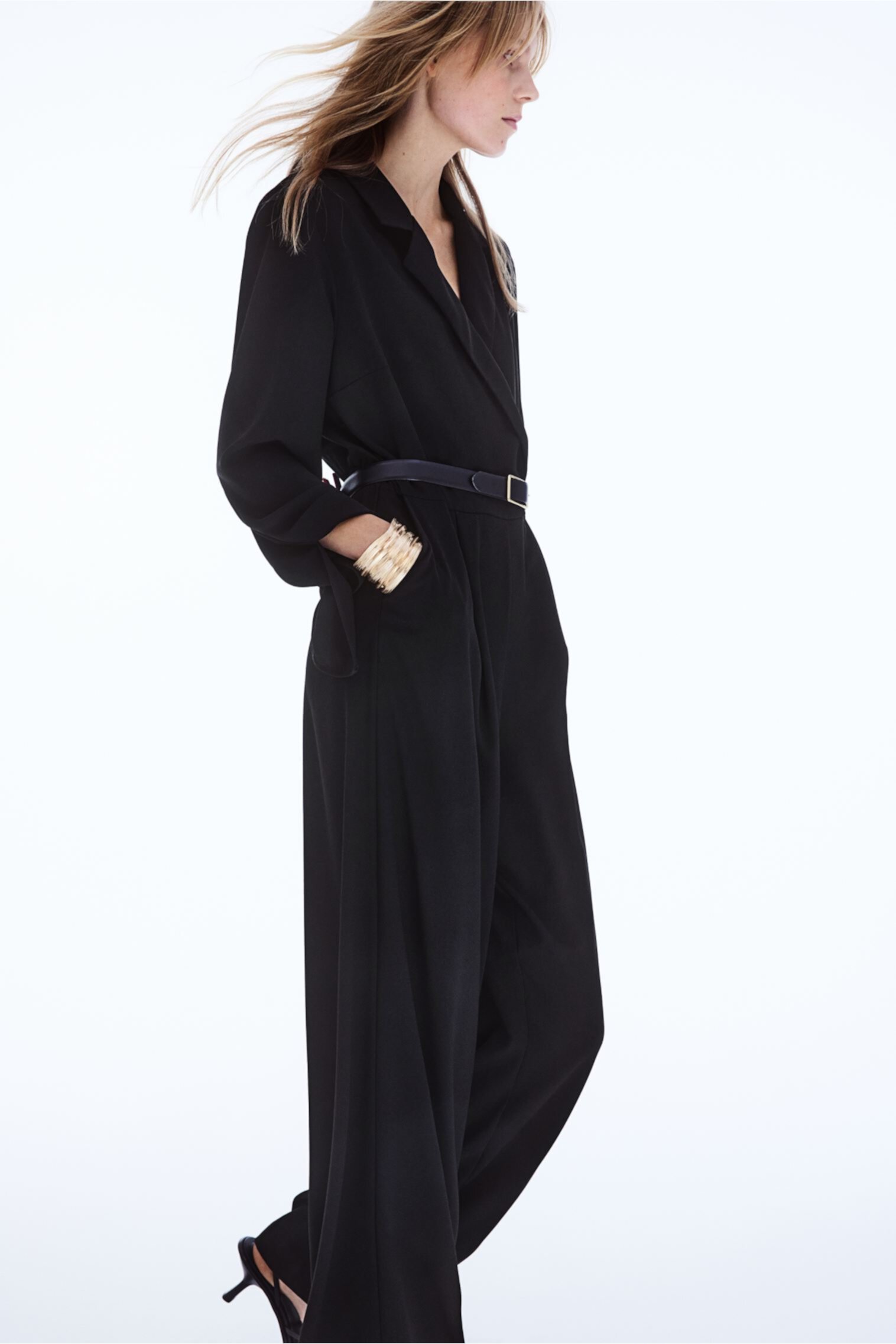 Belted jumpsuit H&M