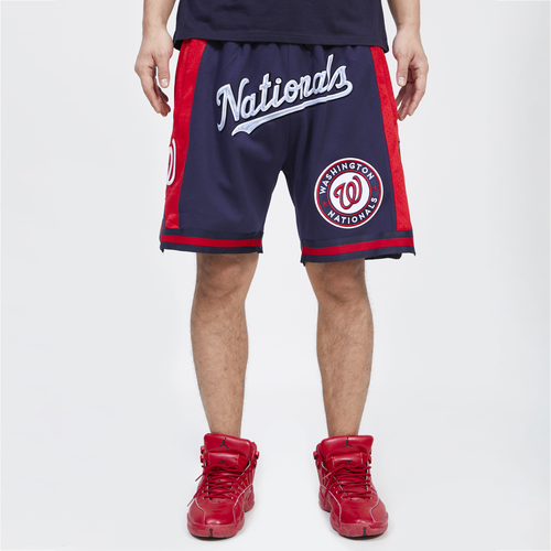 Pro Standard Nationals Chrome Fleece Shorts Pro Standard