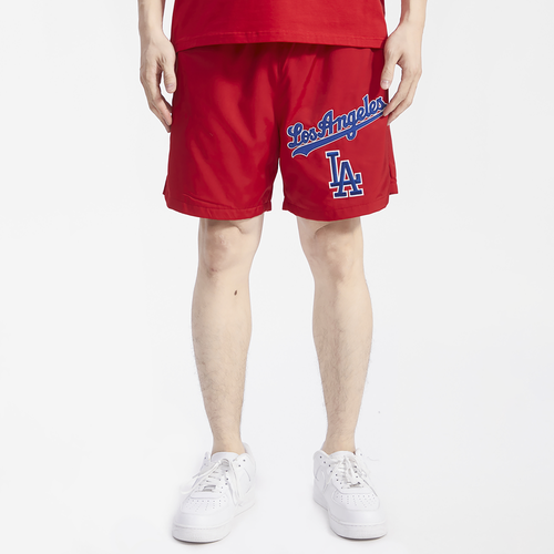 Pro Standard Dodgers Neutral Script TCWoven Shorts Pro Standard