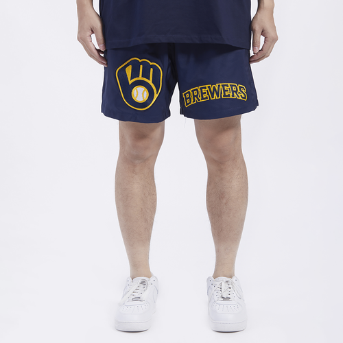 Pro Standard Milwaukee Brewers Dbl Logo Woven Short Pro Standard