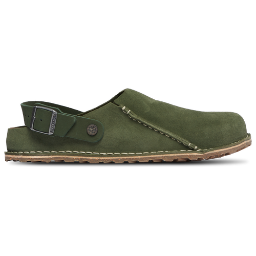 Birkenstock Lutry 365 Suede: Комфортные замшевые туфли с регулируемой пряжкой и съёмной стелькой Birkenstock