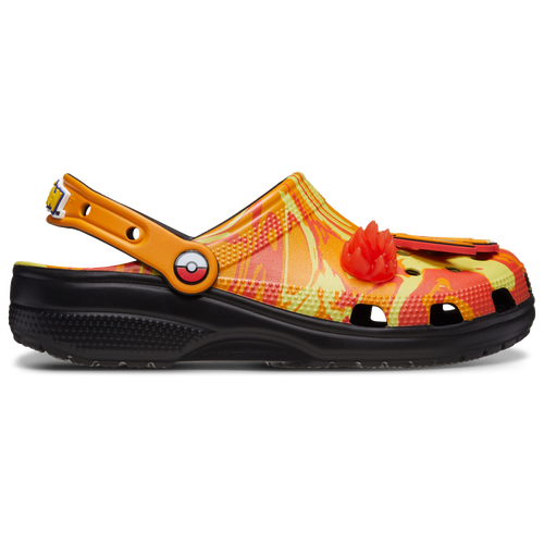 Мужские Кроксы Crocs Pokémon Classic Clogs Charizard Crocs