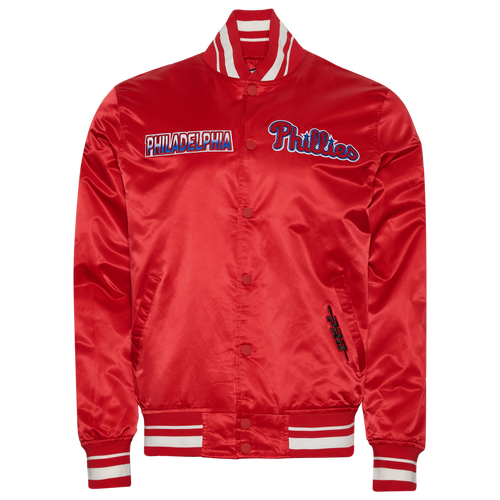 Pro Standard Phil. Phillies Turn It Up M Rib Satin Jacket Pro Standard