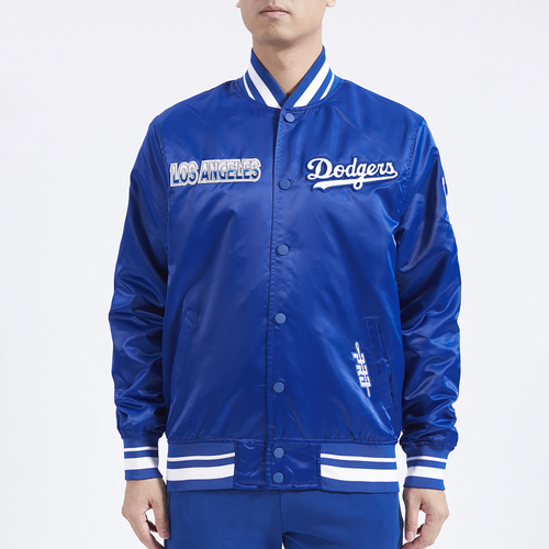 Pro Standard LA Dodgers Turn It Up M Rib Satin Jacket Pro Standard