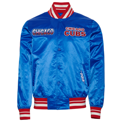 Pro Standard Chicago Cubs Turn It Up M Rib Satin Jacket Pro Standard