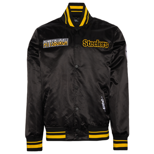 Pro Standard Pitt. Steelers Turn It Up M Rib Satin Jacket Pro Standard