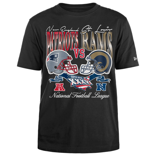 New Era Patriots/Rams Super Bowl Short Sleeve T-Shirt New Era