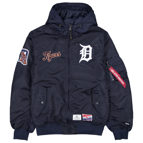 Куртка New Era Tigers Alpha из 100% нейлона для любого сезона, идеальная для многослойности New Era