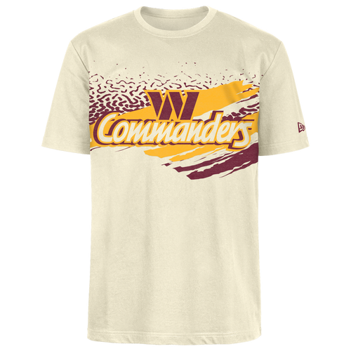 New Era Commanders Fitted Short Sleeve T-Shirt New Era