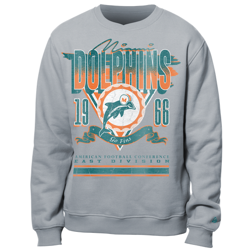 Мужская Толстовка New Era Dolphins Crew New Era