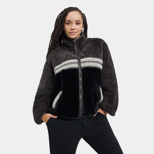 Женская Повседневная куртка UGG Marlene Sherpa Jacket H Braid UGG