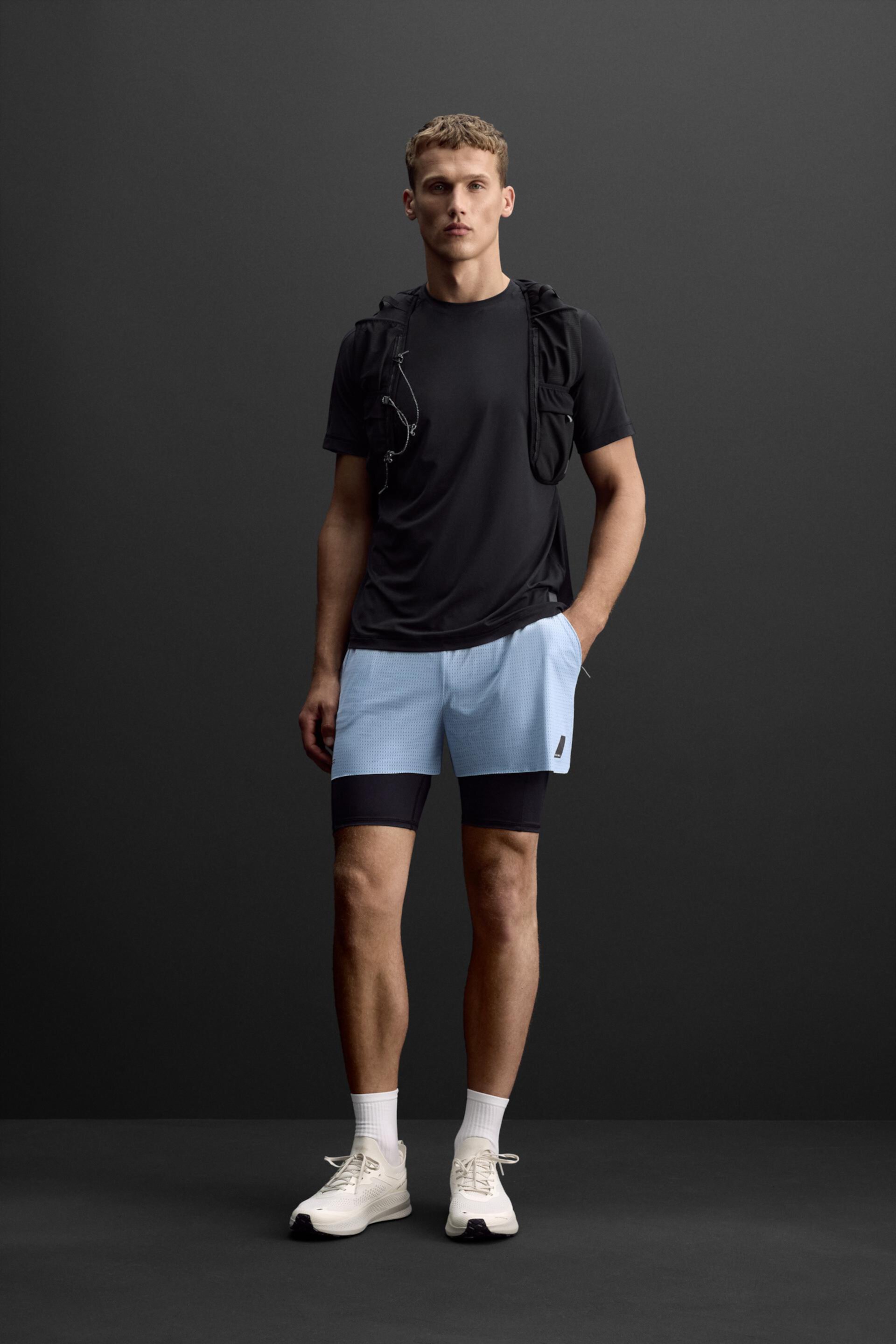 2 IN 1 TRAINING SHORTS ZARA