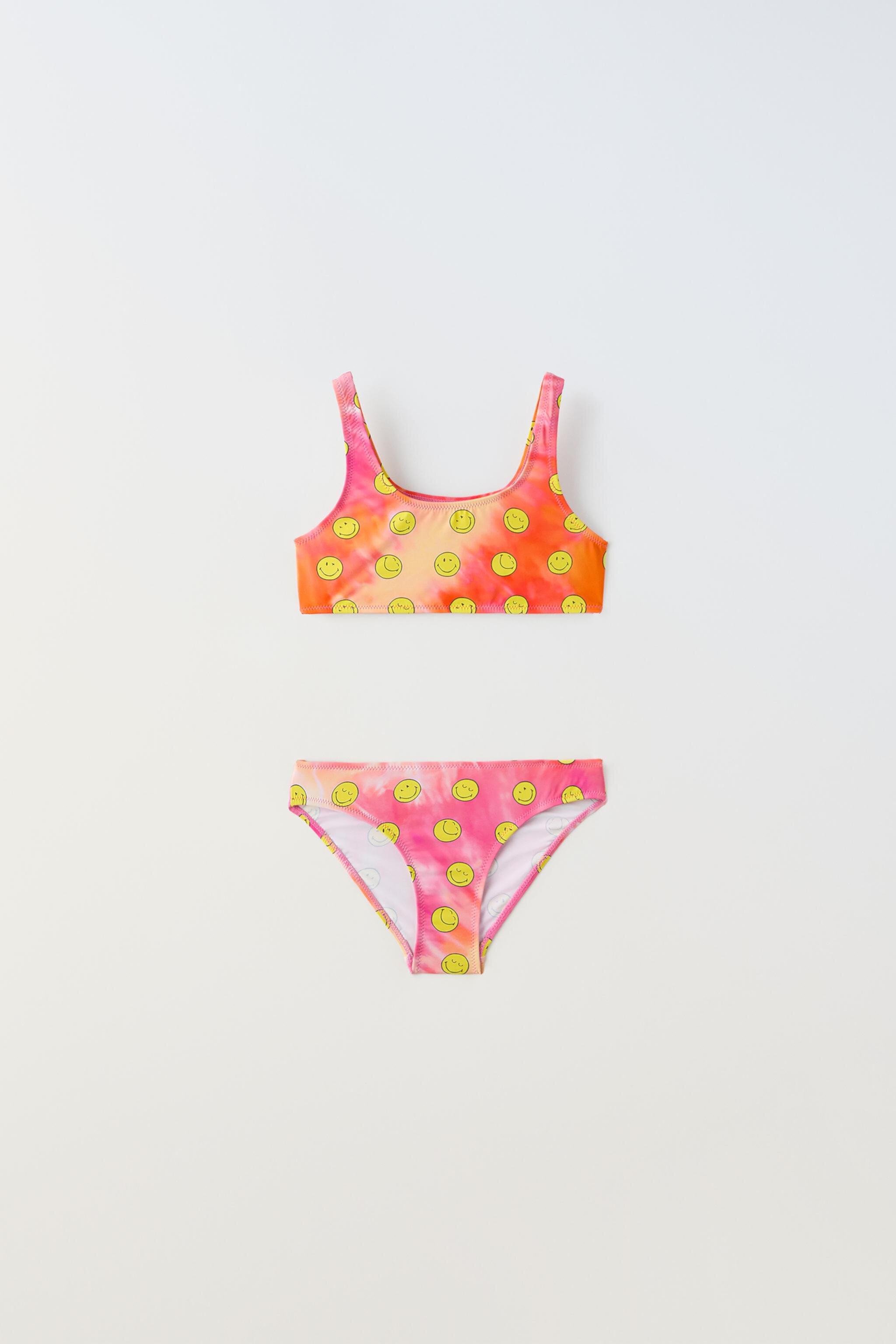 6-14 YEARS/ SMILEYWORLD ® PRINTED BIKINI ZARA