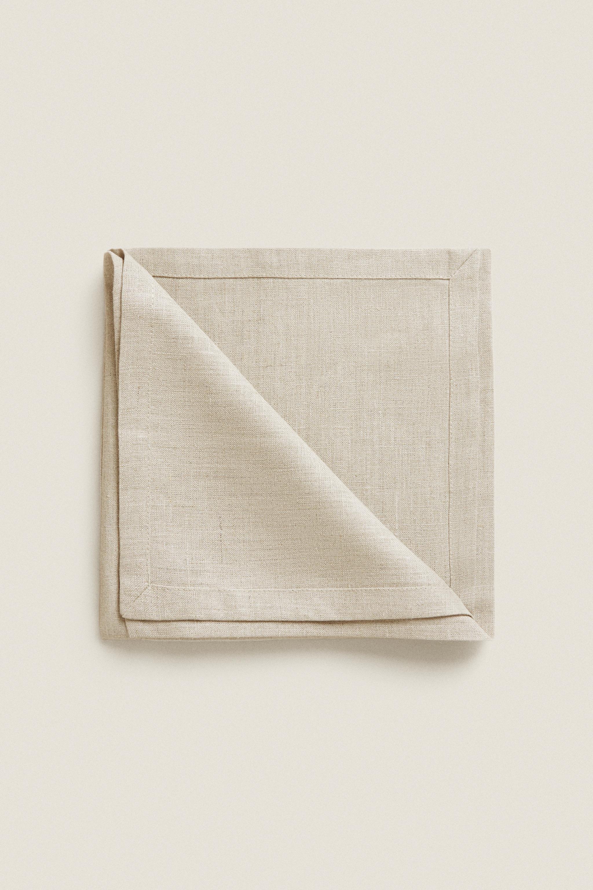 BASIC LINEN NAPKIN (PACK OF 2) Zara Home