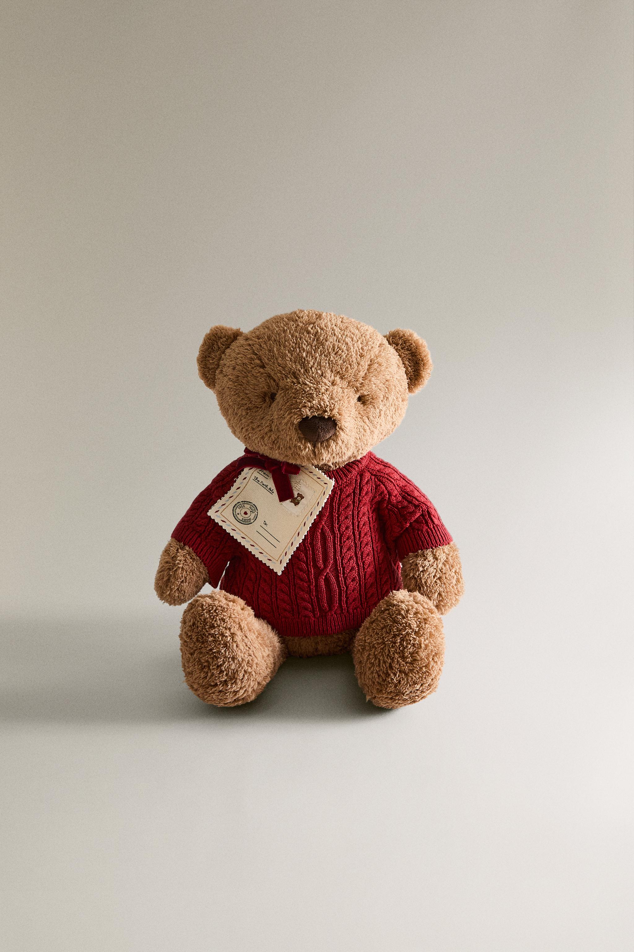 CHILDREN’S CHRISTMAS PLUSH TOY BEAR Zara Home