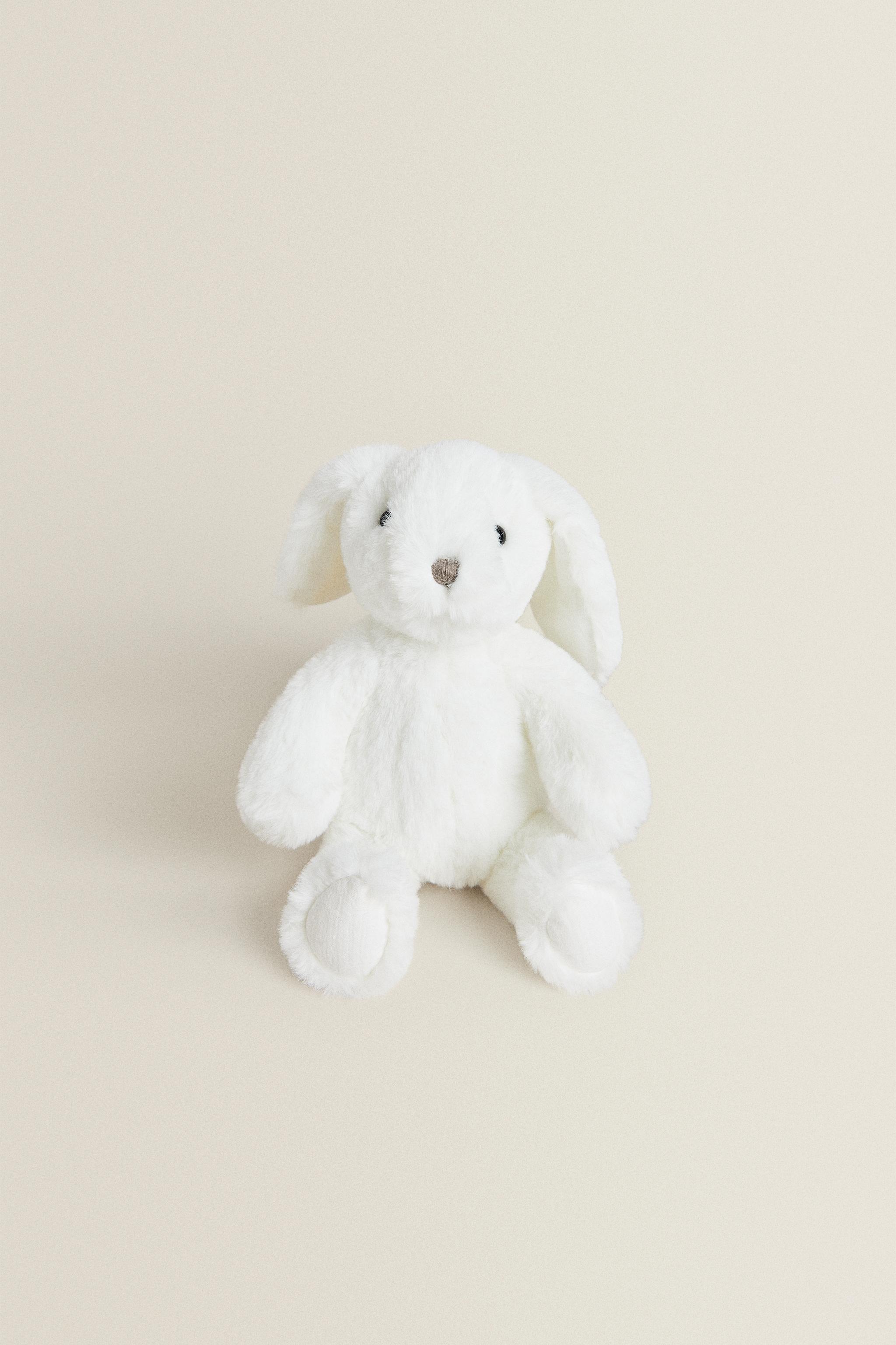 CHILDREN’S WHITE BUNNY PLUSH TOY Zara Home