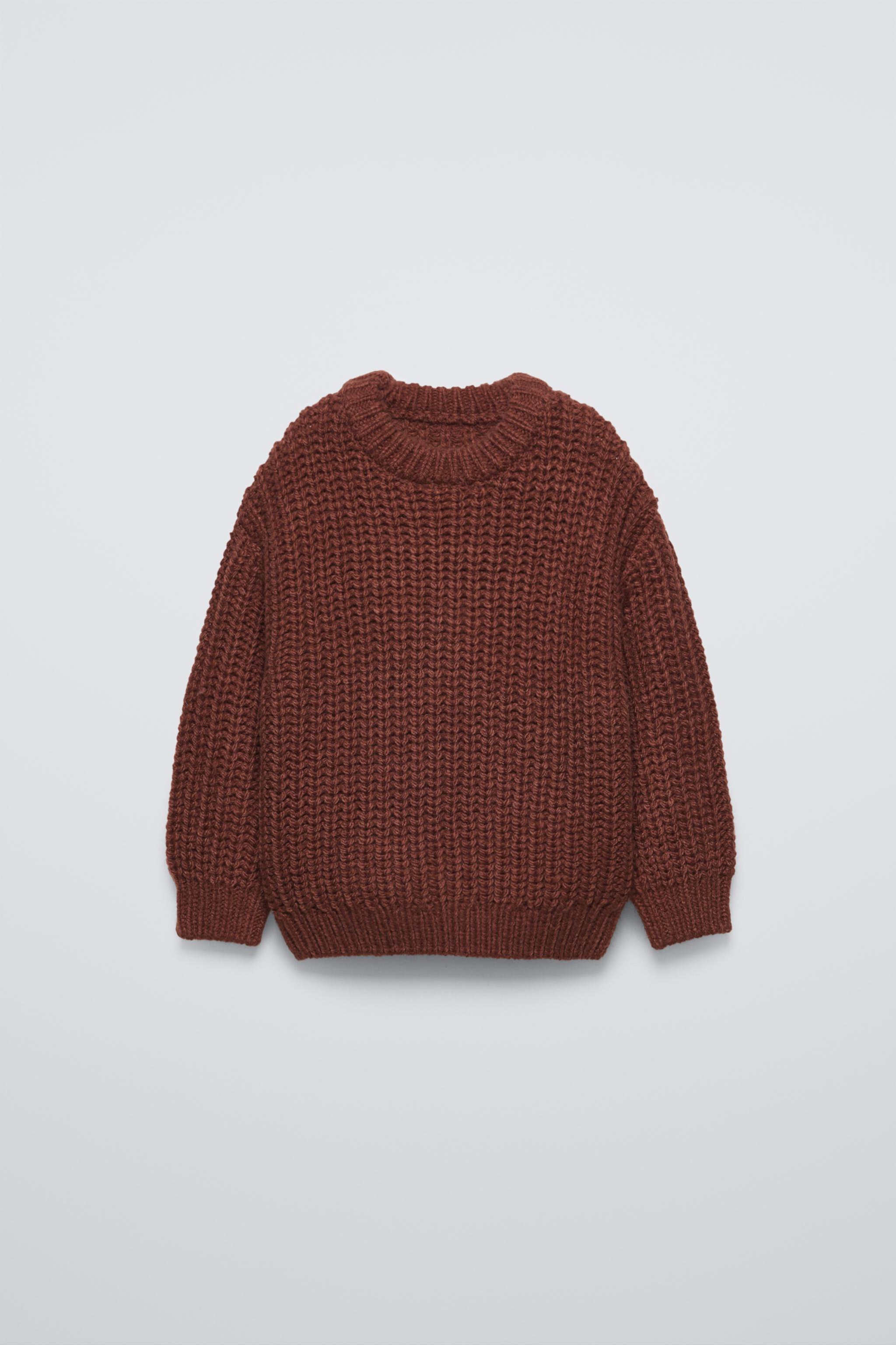 CHUNKY KNIT SWEATER ZARA