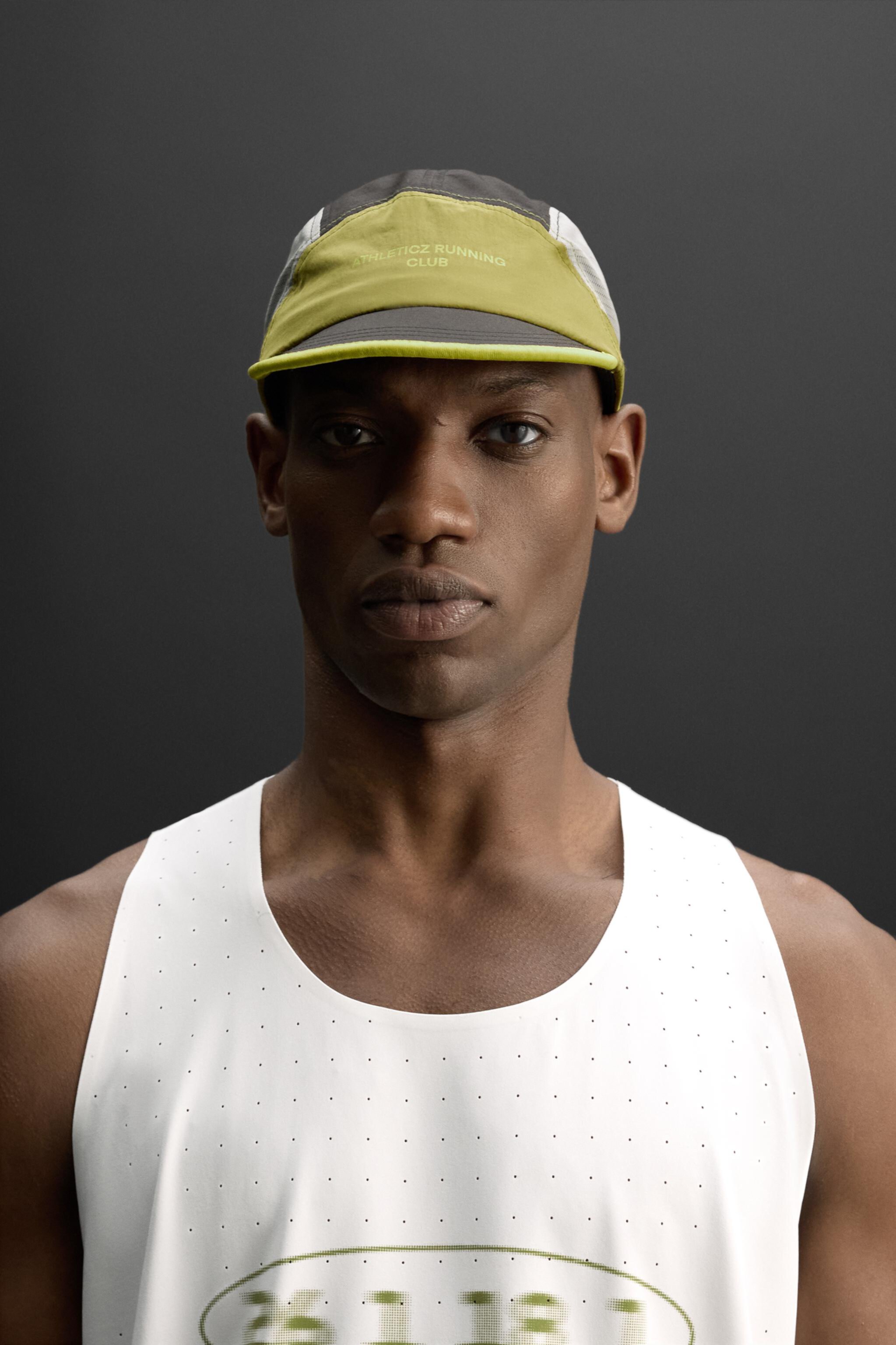 Бейсболка ZARA COLOR BLOCK RUNNING CAP ZARA