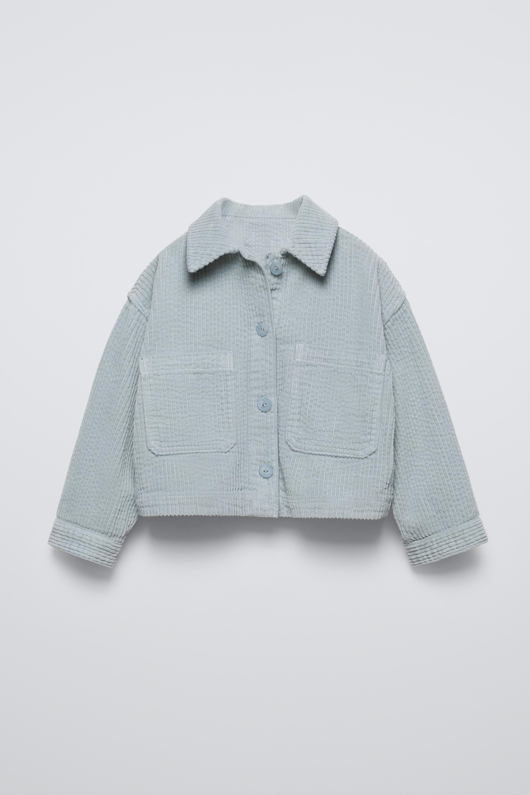  Рубашка ZARA CORDUROY OVERSHIRT ZARA