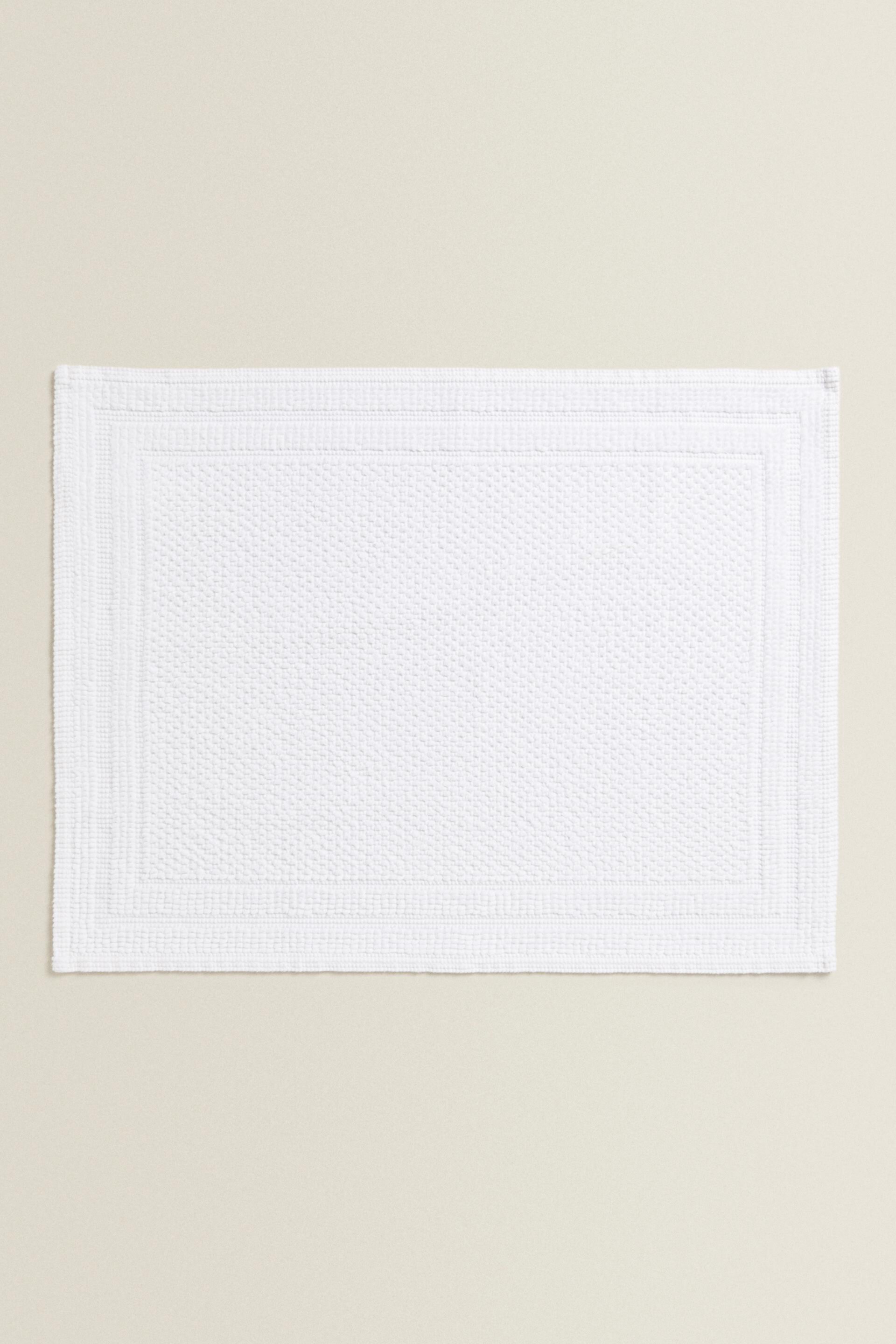 COTTON BATH MAT Zara Home