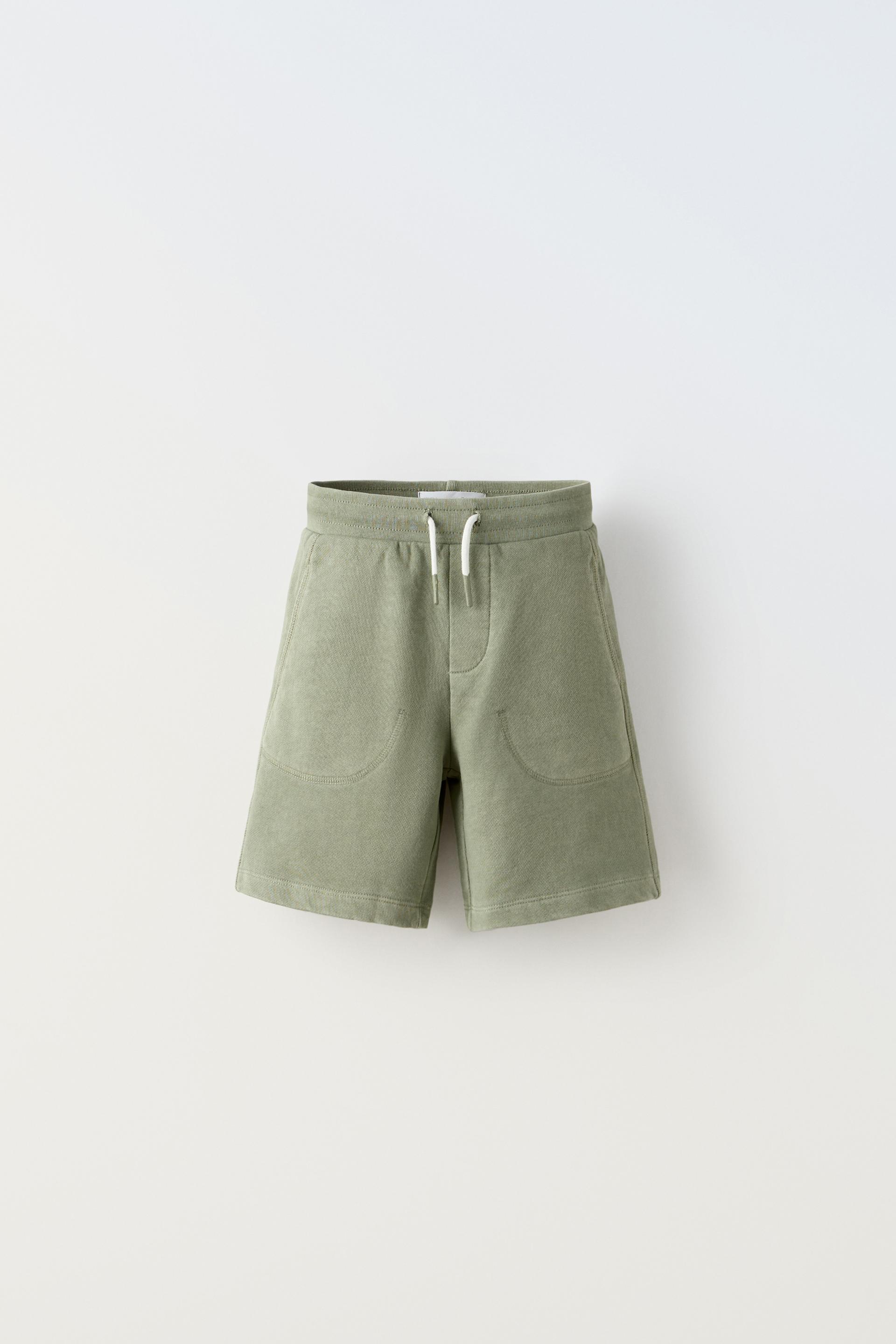 GARMENT DYE SHORTS ZARA