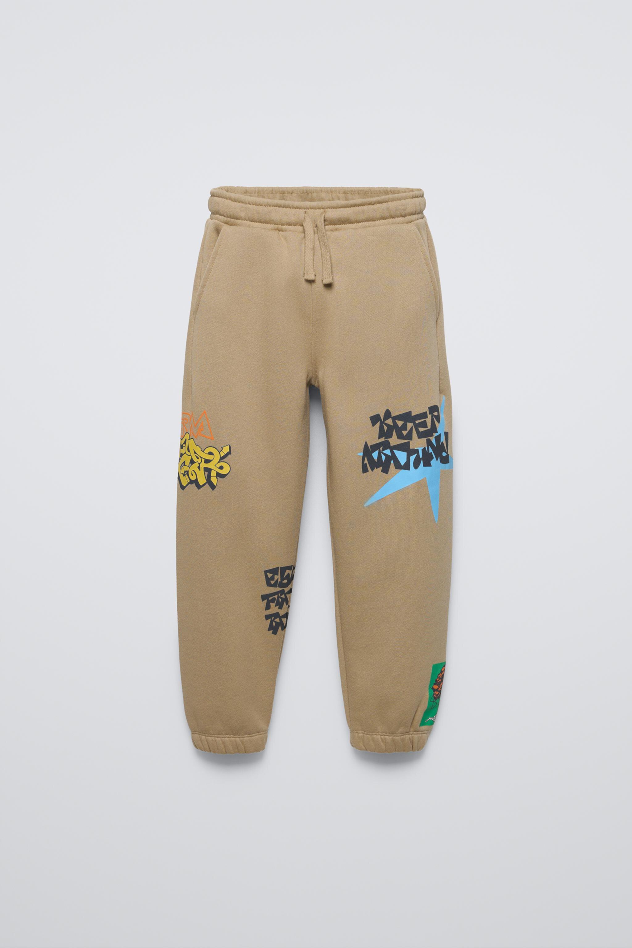 Детские спортивные брюки Zara GRAFFITI ZARA