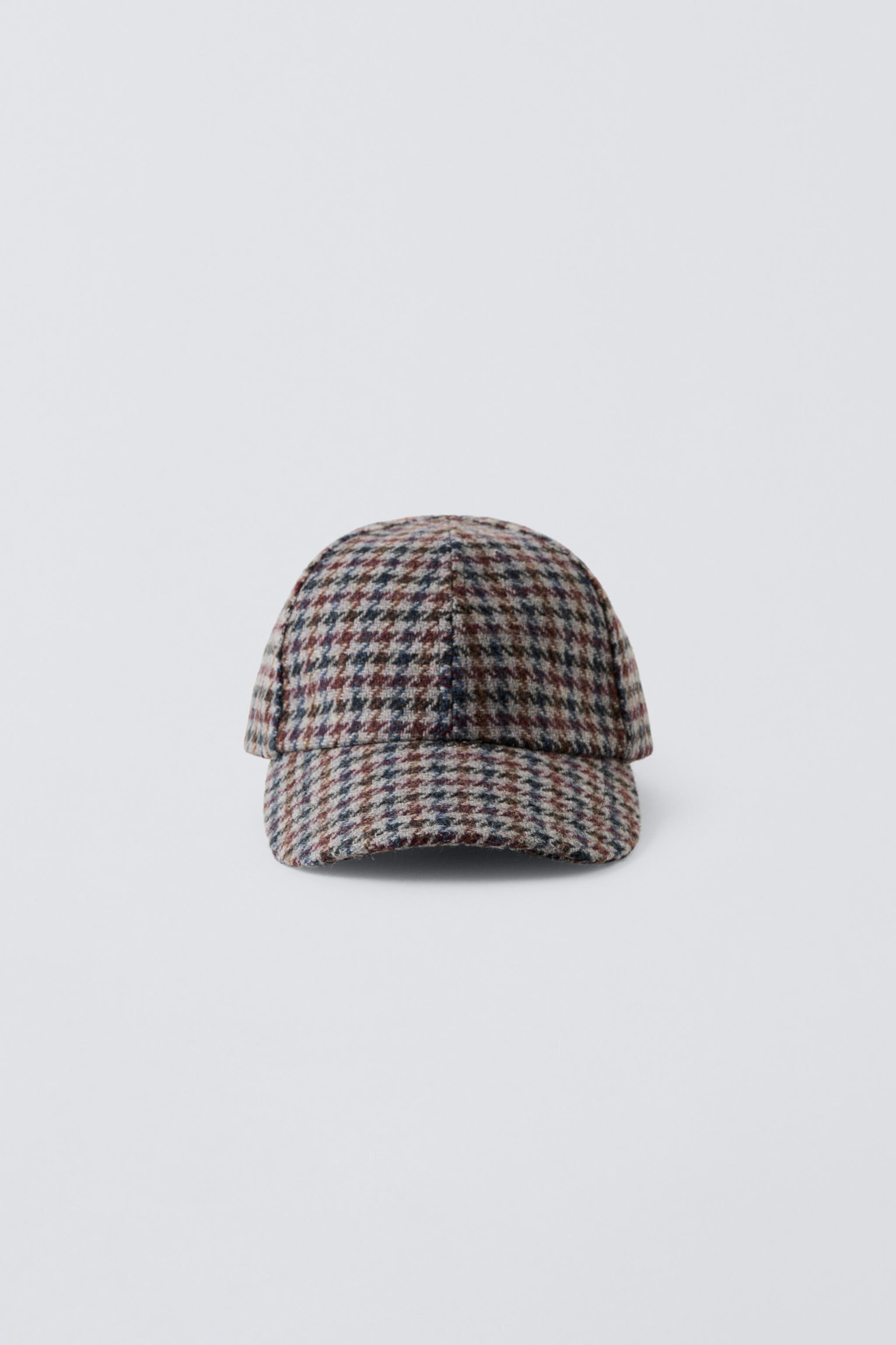 Бейсболка ZARA HOUNDSTOOTH CAP ZARA