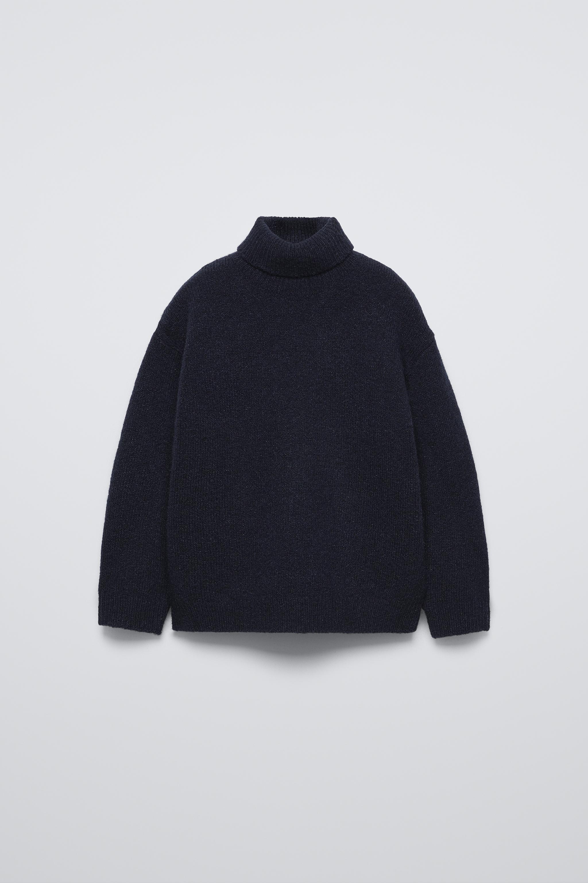 KNIT TURTLENECK SWEATER ZARA